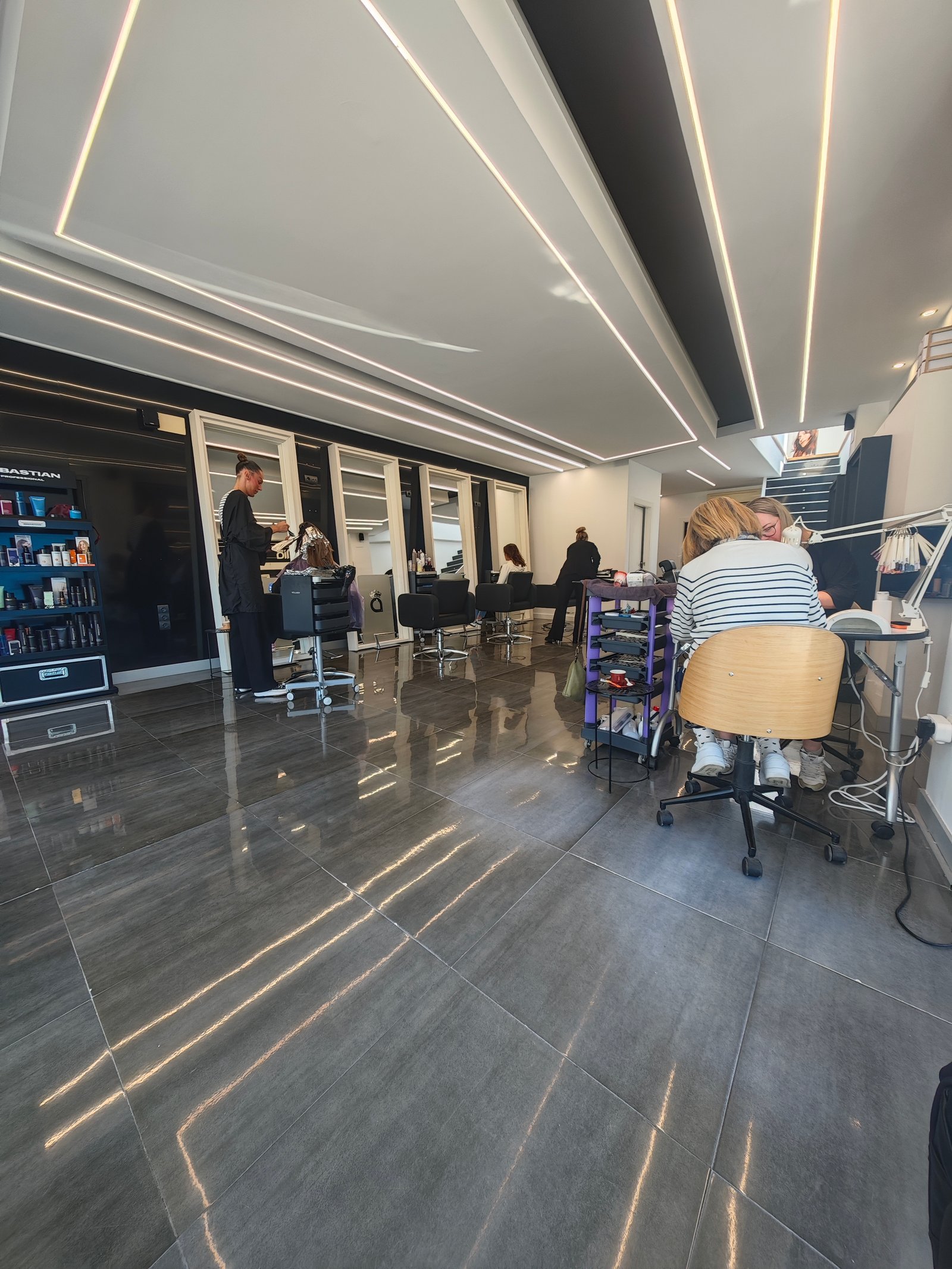 Experiencia dentro del salón