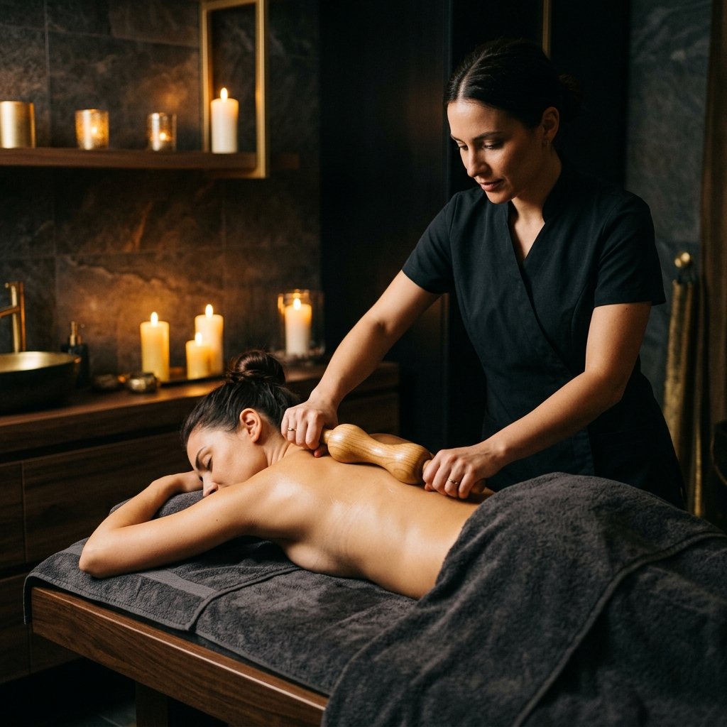 Maderoterapia corporal